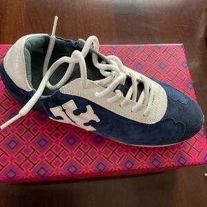 Tory Sport Navy and White Sneakers